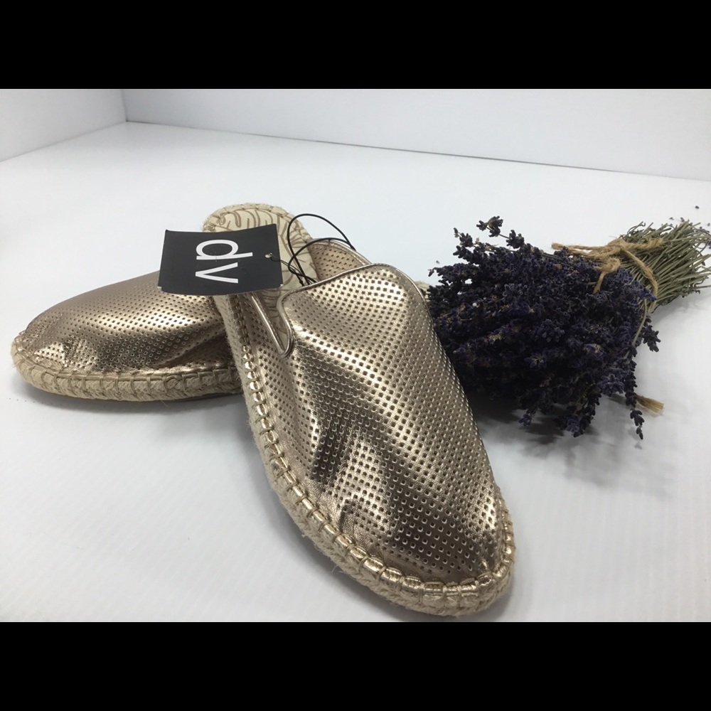 advice metallic mules/ new